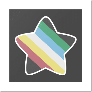 Disability Pride Star Posters and Art